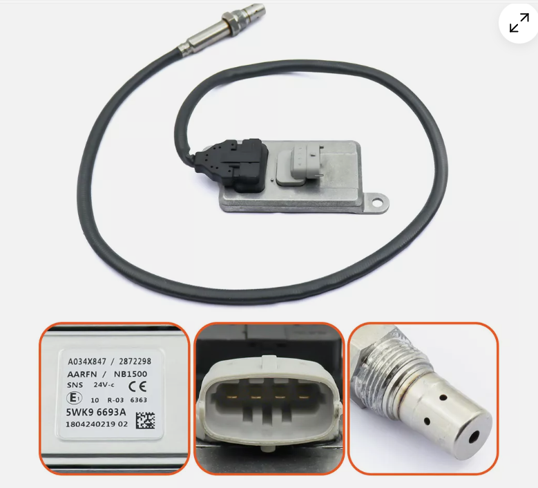 Nitrogen Oxygen Sensor for CUMMINS 2894946RX 5WK9 6693A 904-6023