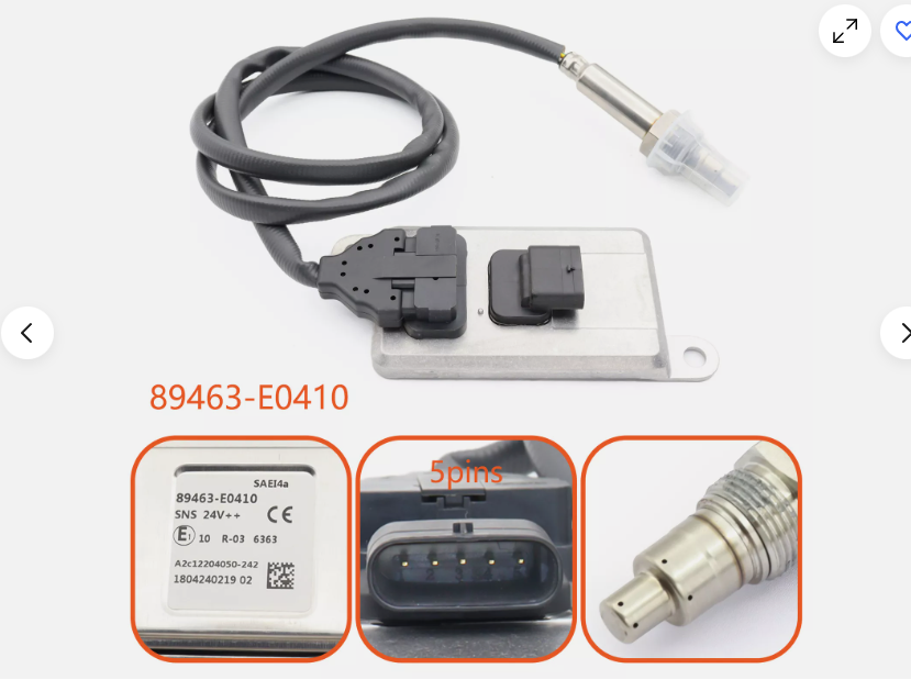 Nitrogen Oxygen Sensor for HINO 89463-E0410