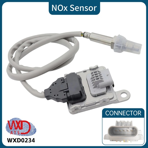 [WXD0234] Nitrogen Oxide Nox Sensor 22790-9181R SNS0956 Compatible with Renault Master Vauxhall Movano Nissan NV400 2.3dcib 227909181R(NOx Sensor Probe)227905444R 227905433R  Gen3.5 SNS0956A