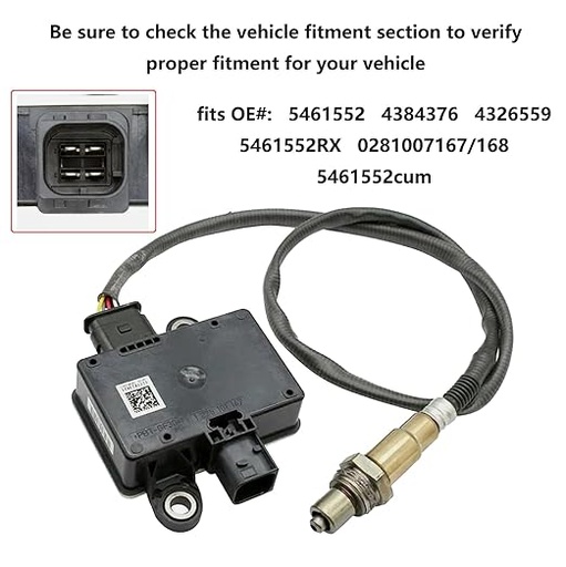 [WXD0014] Particulate Matter Sensor For Cummins 4384376 4326559  5461552RX 0281006949/982  0281007167/168  S74002 12770234502 PM2.1  12V 