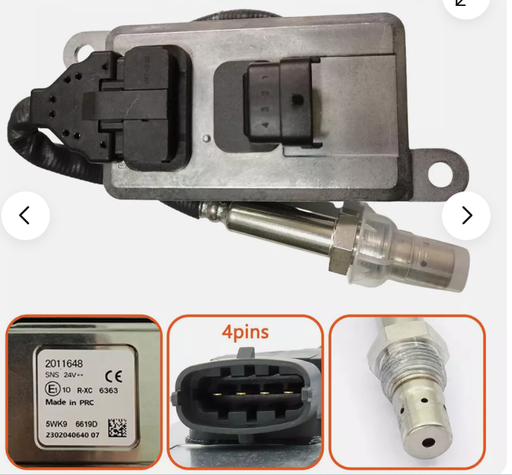 [WXD0710] Nitrogen Oxygen Sensor For DAF 1793378 
1744683 1836059 2011648 5WK9 6619B/D  POST
